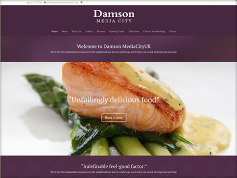 sussex Responsive website