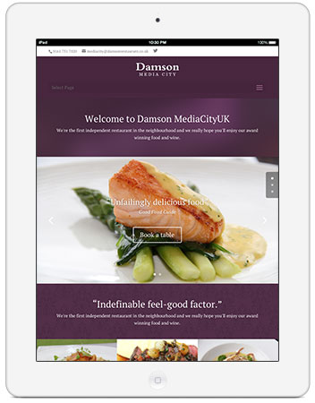 sussex Responsive website