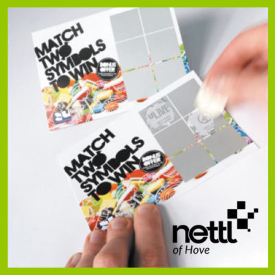 Printed Personalised Scratch Cards